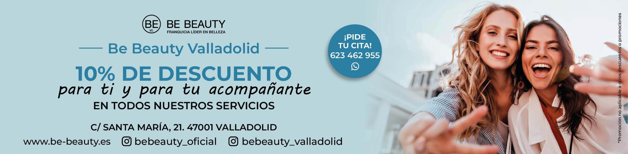 Descuento Be Beauty Valladolid